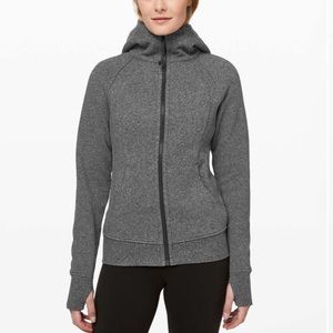 Lululemon Scuba Hoodie *Light Cotton Fleece
Heathered Speckled Black